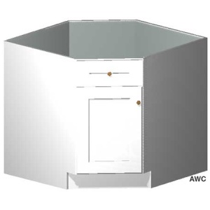 Base Diagoinal 36- Townsquare Grey (TS)