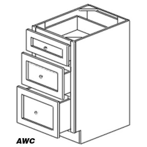 Drawer Base, DB21(3)- Townplace Crema (TQ)