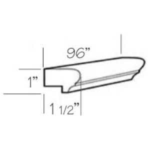 Light Rail (plain),  LRM8- Greystone Shaker (AG)