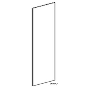 Refriderator End Panel 36"x96"-Glossy White (EGW)