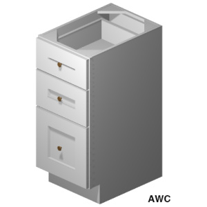 Vanity,  SVB1221-34-1/2"H - Midtown Grey (TG)