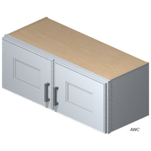 Wall Cabinet 36" X 12" Cream Pearl (CP)