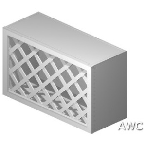 Wine Rack,  W3018WR- Midtown Grey (TG)