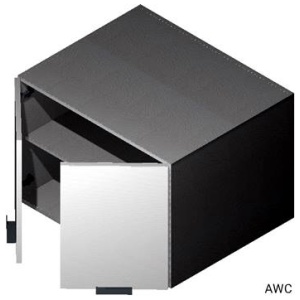 Wall 30"W X 15"H X 24"D - 2 doors-CORONADO WHITE SHAKER (EWSK)