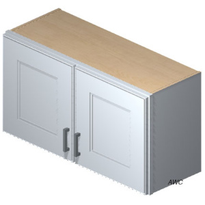 Wall Cabinet 30" X 18" Designer White (DW)