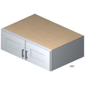 Wall Cabinet 30" X 12" X 24" Cream Pearl (CP)