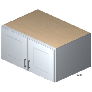 Wall Cabinet 36" X 15" X 24" Coffee Shaker (CS)