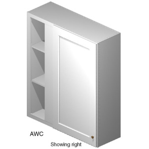 Wall Blind Corner,  WBLC30/33-3030 (AB)