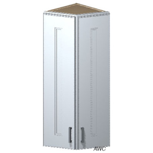 Wall End Cabinet 12" X 42" Ashen (AGJ)