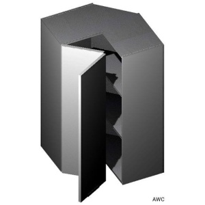 Wall Easy Reach-24"W x 36"H-Glossy White (EGW)