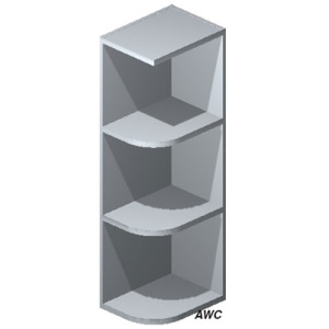 Wall End Shelf 09" X 36" Kentledge (KL) 