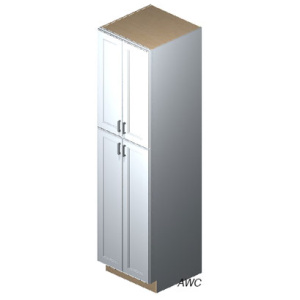 Pantry 30" X 84" X 24" W/O Drawer Harbor Grey (HG)