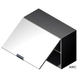 Wall 33"W X 21"H-1 Door lift up-Glossy White (EGW)