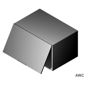 Wall 30"W X 18"H X 24"D - 1 door lift up-GLOSSY GREY (EGG)