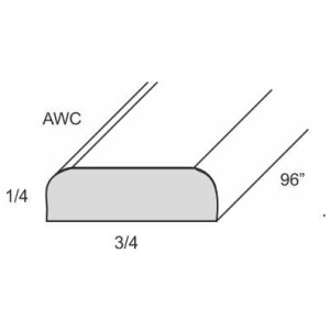 Batten Molding Greystone Shaker (AG)