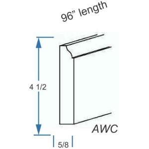 Base Molding, BM4-1/2-5/8- Townplace Crema (TQ)