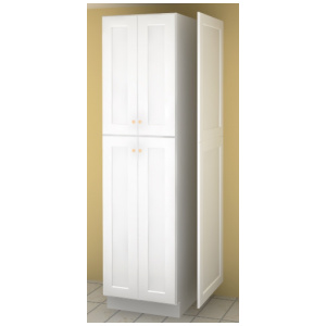 Tall End Décor Doors, EPWP2496D- Uptown White (TW)