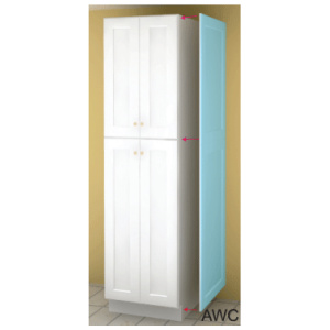 Tall End Décor Doors, EPWP2496D- Pearl (SL)
