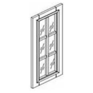 W1830MGD- Pearl Glass Door  (SL)