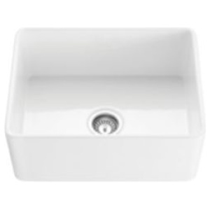 24" Single Bowl Apron Sink
