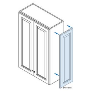 Dummy Wall Door 12" X 36" Cream Pearl (CP)