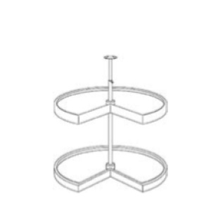 Chrome Tray for LSB33-Ocean Blue Shaker (ALNB)